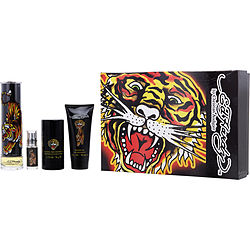 EDT SPRAY 3.4 OZ & HAIR AND BODY WASH 3 OZ & ALCOHOL FREE DEODORANT STICK 2.75 OZ & EDT SPRAY 0.25 OZ MINI