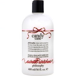 Candy Cane - Shampoo, Shower Gel & Bubble Bath --480ml/16oz