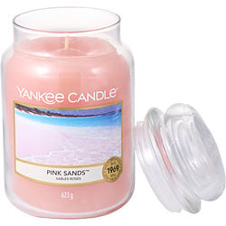 PINK SANDS SCENTED LARGE JAR 22 OZ