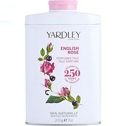 ENGLISH ROSE TALC 7 OZ (NEW PACKAGING)