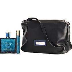 EDT SPRAY 3.4 OZ & EDT SPRAY 0.33 OZ MINI & TOILETRY BAG