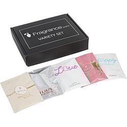 5 PIECE VIAL VARIETY SET WITH TOUS FLORAL TOUCH & TOUS HAPPY MOMENTS & TOUS LOVE & TOUS SENSUAL TOUCH & TOUS