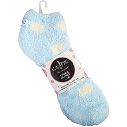 GAL PAL ESSENTIAL MOIST SOCKS WITH JOJOBA & LAVENDER OILS (BLUE)