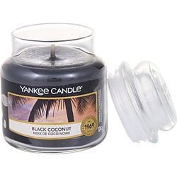 BLACK COCONUT SCENTED SMALL JAR 3.6 OZ