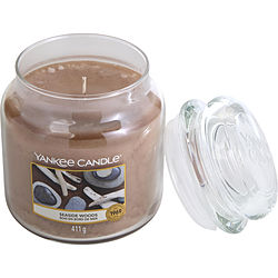 SEASIDE WOODS SCENTED MEDIUM JAR 14.5 OZ