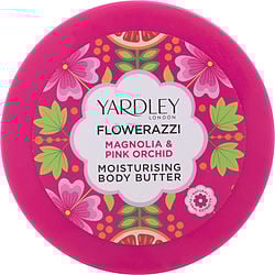 FLOWERAZZI MAGNOLIA & PINK ORCHID BODY BUTTER 6.7 OZ