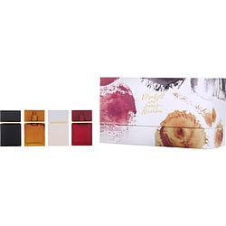 4 PIECE WITH NIRVANA BLACK & NIRVANA WHITE & NIRVANA BOURBON & NIRVANA ROSE AND ALL ARE EAU DE PARFUM 0.22 OZ MINI