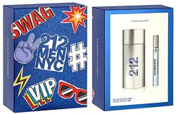 GIFT/SET 212 CAROLINA HERRERA 2 PCS. 3.4 FL Perfume By CAROLINA HERRERA For MEN