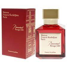 BACCARAT ROUGE 540 Perfume By MAISON FRANCIS KURKDJIAN PARIS For W