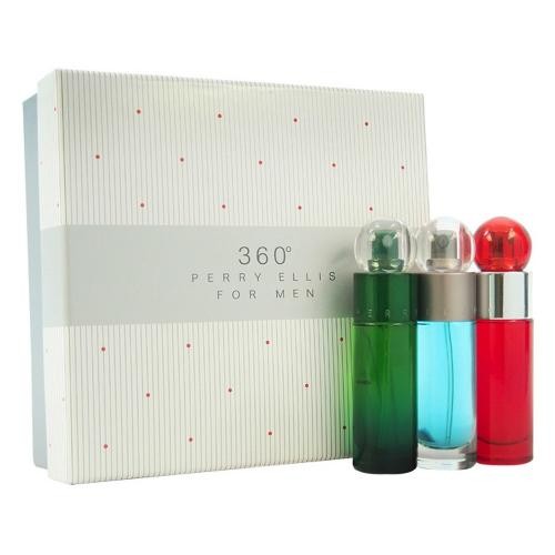GIFT/SET 360 3 PCS. (3X1.0)1. Perfume By PERRY ELLIS For MEN