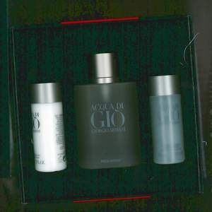 GIFT/SET ACQUA DI GIO 3 PCS. 3. Perfume By GIORGIO ARMANI For M