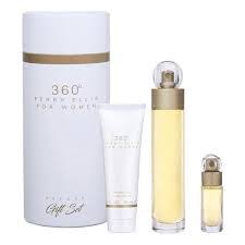 GIFT/SET 360 3 PCS. 3. Perfume By PERRY ELLIS For WOMEN