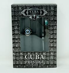 CUBA PRESTIGE BLACK(M)(W/B)2PC SET(LI Perfume By For MEN