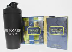 TRUSSARDI BLUE VIBE(M)2PC SET(EDT SP Perfume By TRUSSARDI For MEN