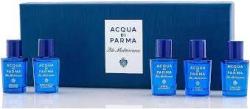ACQUA DI PARMA 5; 5ML MINIATURE SET:: ARANCIA DI CAPRI BERGAMOTTO DI CALABRIA FICO DI AMALFI MIRTO DI PANAREA CHINOTTO DI LIGURIA FOR WOMEN. Perfume By ACQUA DI PARMA For Kid