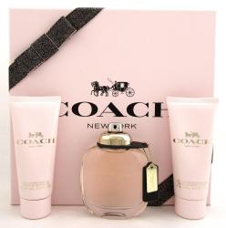 GIFT/SET COACH NEW YORK BY COACH 3 PCS. 90M Perfume By COACH For Women