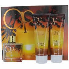 GIFT/SET GOLD 3 PCS 34 F Perfume By PARLUX For ME