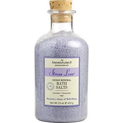 OCEAN MINERAL BATH SALTS 23 OZ BLEND OF LAVENDER, CHAMOMILE, AND SAGE
