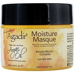 ARGAN OIL KERATIN PROTEIN MOISTURE MASQUE- SULFATE FREE 8 OZ