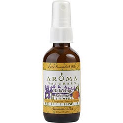 AROMATIC MIST SPRAY 2 OZ.  COMBINES THE ESSENTIAL OILS OF LAVENDER AND TANGERINE TO CREATE A FRAGRANCE THAT REDUCES STRESS.