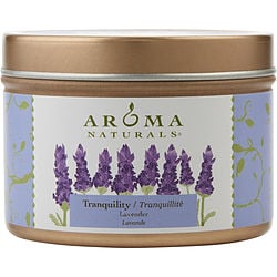 ONE 2.8oz SMALL SOY TO GO TIN  AROMATHERAPY CANDLE.  THE ESSENTIAL OIL OF LAVENDER IS KNOWN FOR ITS CALMING AND HEALING BENEFITS.  BURNS APPROX. 15 HRS.