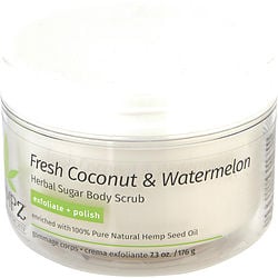 Fresh Coconut & Watermelon Herbal Sugar Body Scrub --176g/7.3oz