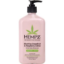 Blushing Grapefruit & Raspberry Creme Herbal Body Moisturizer --500ml/17oz