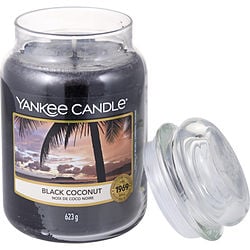 BLACK COCONUT SCENTED LARGE JAR 22 OZ
