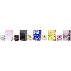 5 PIECE WOMENS MINI VARIETY WITH CRYSTAL NOIR EDT & BRIGHT CRYSTAL EDT & YELLOW DIAMOND EDT & YELLOW DIAMOND INTENSE EDP & BRIGHT CRYSTAL ABSOLU EDP AND ALL ARE 0.17 OZ MINIS