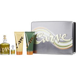 COLOGNE SPRAY 4.2 OZ & COLOGNE 0.25 OZ MINI & AFTERSHAVE BALM 3.4 OZ & SHOWER GEL 3.4 OZ