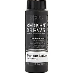 REDKEN BREWS COLOR CAMO MEN'S HAIRCOLOR - MEDIUM NATURAL - 2 OZ