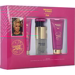 EAU DE PARFUM SPRAY 3.4 OZ (NEW PACKAGING) & BODY LOTION 3.4 OZ & SHOWER GEL 3.4