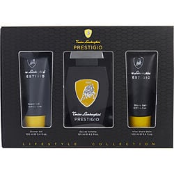 EDT SPRAY 4.2 OZ & AFTERSHAVE BALM 3.4 OZ & SHOWER GEL 3.4 OZ
