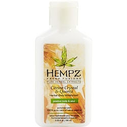 Fresh Fusions Citrine Crystal & Quartz Herbal Body Moisturizer --66ml/2.25oz