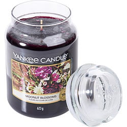 MOONLIGHT BLOSSOMS SCENTED LARGE JAR 22 OZ