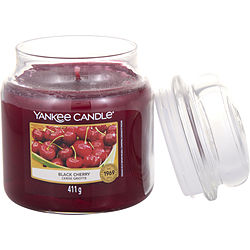 BLACK CHERRY SCENTED MEDIUM JAR 14.5 OZ