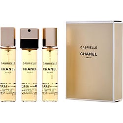 EAU DE PARFUM SPRAY REFILLABLE 0.7 OZ & TWO EAU DE PARFUM REFILLS 0.7 OZ