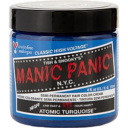 HIGH VOLTAGE SEMI-PERMANENT HAIR COLOR CREAM - # ATOMIC TURQUOISE 4 OZ