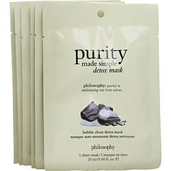 Purity Made Simple Bubble Clean Detox Mask --6sheets