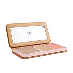 Face Palette (1x Bronzer, 1x Highlighter, 1x Blush) - # Off to Costa Rica (Medium-Tan)  --17.6g/0.62oz