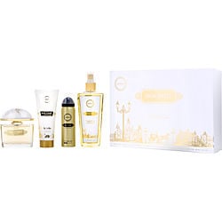 EAU DE PARFUM SPRAY 3.4 OZ & BODY LOTION 8.4 OZ & BODY SPRAY 8.4 OZ & BODY SPRAY 1.7 OZ