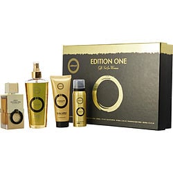EAU DE PARFUM SPRAY 3.4 OZ & BODY LOTION 3.4 OZ & PERFUME BODY SPRAY 1.7 OZ & FRAGRANCE BODY SPRAY 8.4 OZ