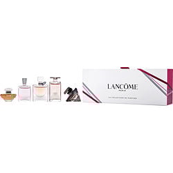 5 PIECE MINI VARIETY WITH TRESOR & MIRACLE & LA NUIT TRESOR & LA VIE EST BELLE & IDOLE AND ALL ARE EAU DE PARFUM MINIS