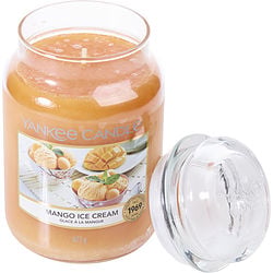 MANGO ICE CREAM SCENTED LARGE JAR 22 OZ