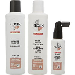 SET-3 PIECE FULL KIT SYSTEM 3 WITH CLEANSER SHAMPOO 5 OZ & SCALP THERAPY CONDITIONER 5 OZ & SCALP TREATMENT 1.7 OZ