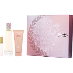 EAU DE PARFUM SPRAY 3.4 OZ & BODY LOTION 3.4 OZ & EAU DE PARFUM ROLLERBALL 0.33 OZ