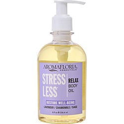 BATH AND BODY MASSAGE OIL 8 OZ BLEND OF LAVENDER, CHAMOMILE, AND SAGE