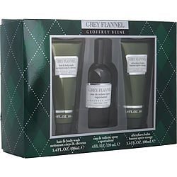 EDT SPRAY 4 OZ & AFTERSHAVE BALM 3.4 OZ & HAIR & BODY WASH 3.4 OZ