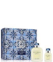 GIFT/SET LIGHT BLUE 2 PCS.  4.2 FL Perfume By DOLCE & GABBANA For MEN