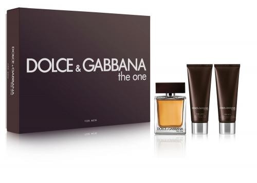 GIFT/SET THE ONE 3 PCS.  3.4 FL Perfume By DOLCE & GABBANA For MEN